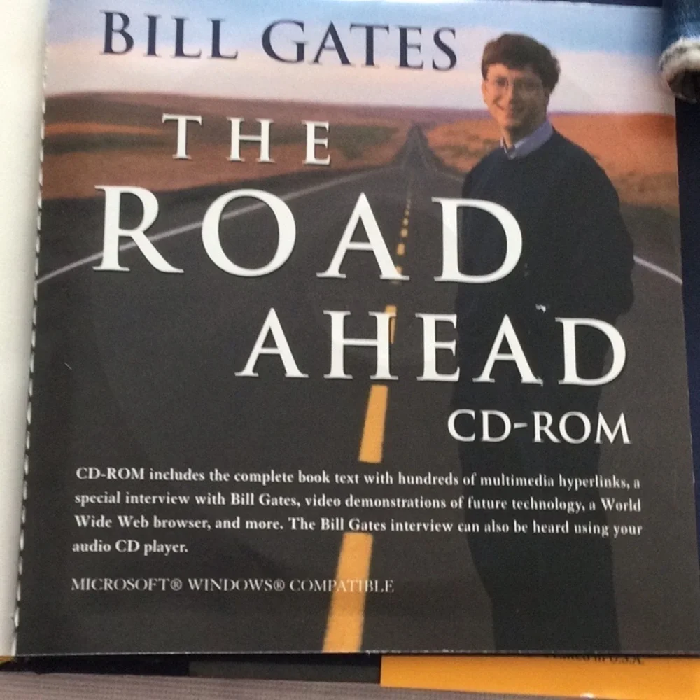 The Road Ahead by Bill Gates - Black Cover Edition